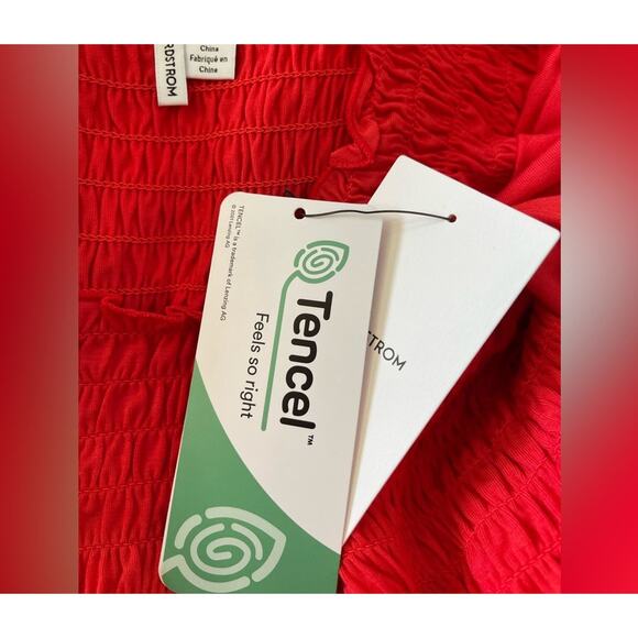 New ~ NORDSTROM ~ (Tencel) Moonlight Eco Long Sleeve Nightgown  Giftable - Picture 6 of 9